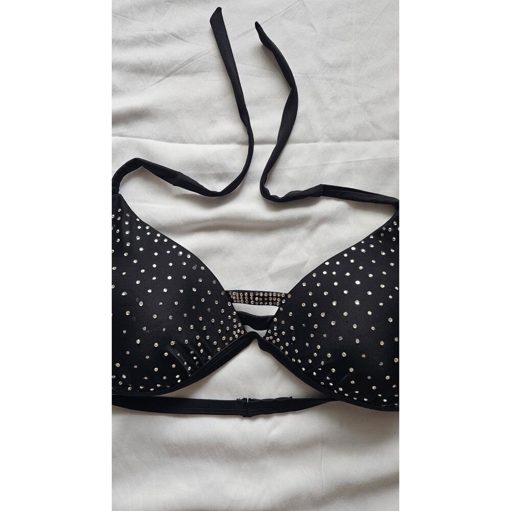 Bodyglove RHINESTONE Bikini Top XL Black